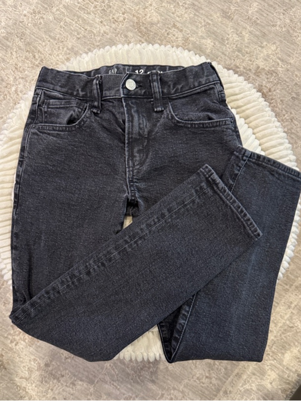GAP Boys- Slim Black Wash Kids Jeans